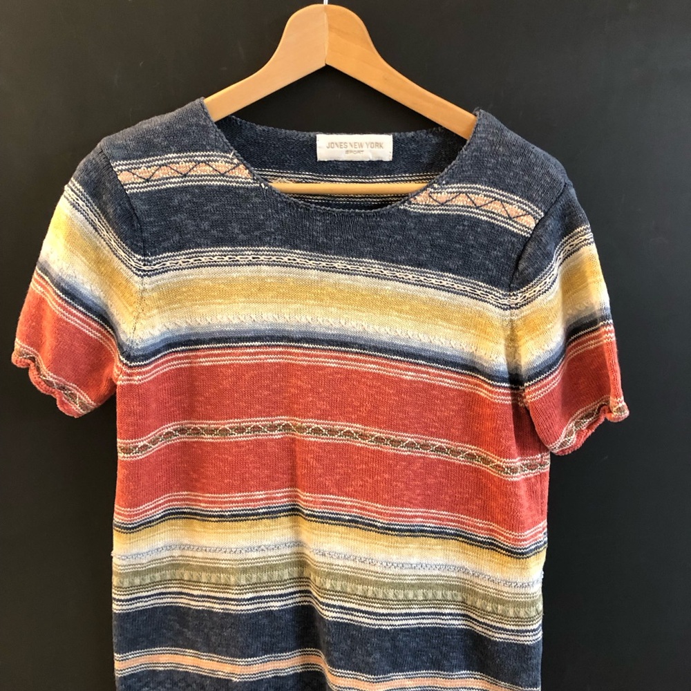 Jones New York Vintage Knit Top